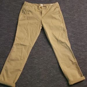 Gap size 8 tall girlfriend chino